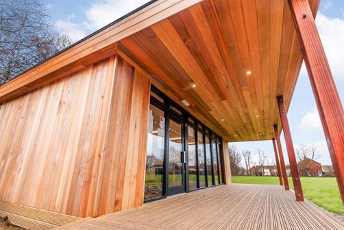 Timber modular classroom Eco Modular Classroom