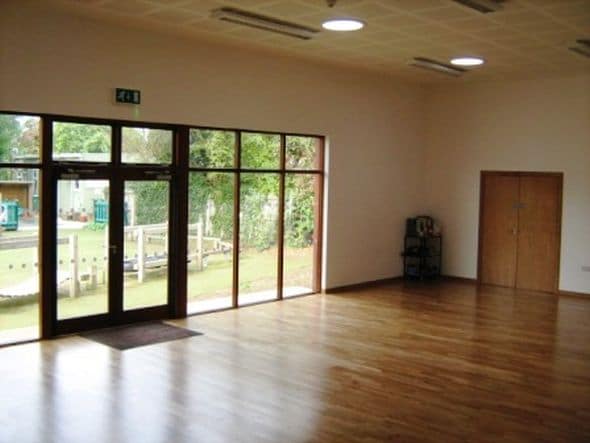 Kymbrook School Hall, Modular Classroom by The Learning Escape The Learning Escape, Outdoor Classrooms, #CreativeSpaces #artsed #musedchat #edc