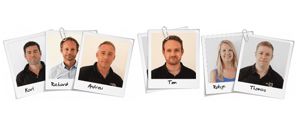 The TG Escapes team The TG Escapes team