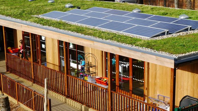 Sun pipes and Sedum Roof Sun pipes and Sedum Roof