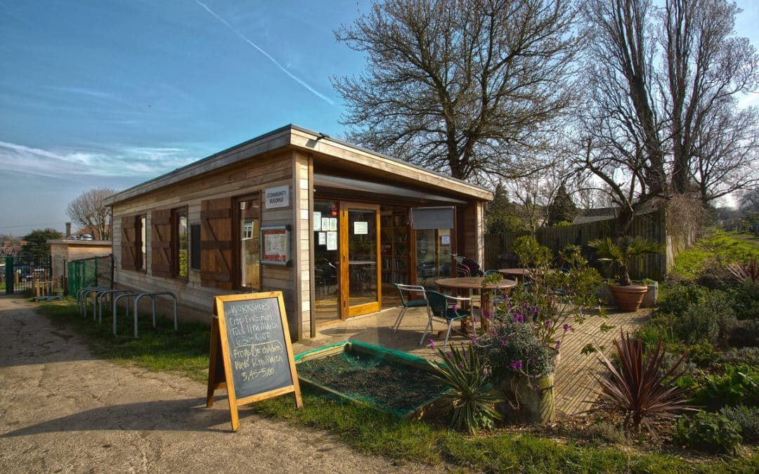Community Centre and Shop at Rosendale Allotments Association