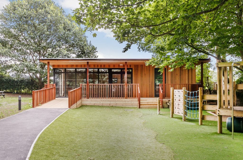 Eco-classroom at St Peter’s C E Infant School in Oxon