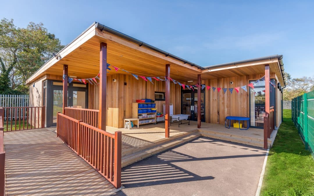 Eco-classroom for SEN at Rabbsfarm Primary School in West Drayton