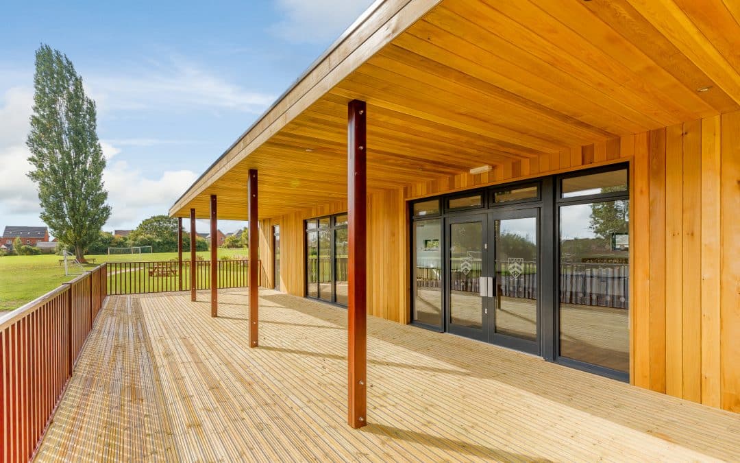 Multi-purpose Eco-classroom at Bishop’s Tachbrook Primary and Nursery School in Leamington Spa