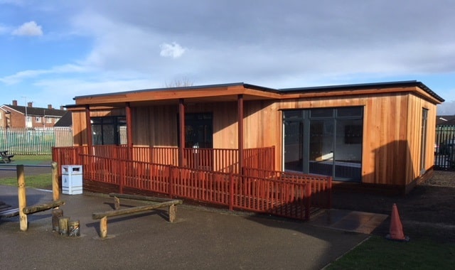 Eco Classroom for SEN at Abbey Hill Academy in Stockton on Tees