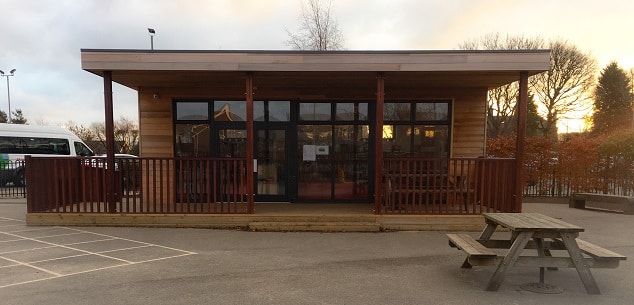 Eco Library at Moorlands Primary School in Huddersfield