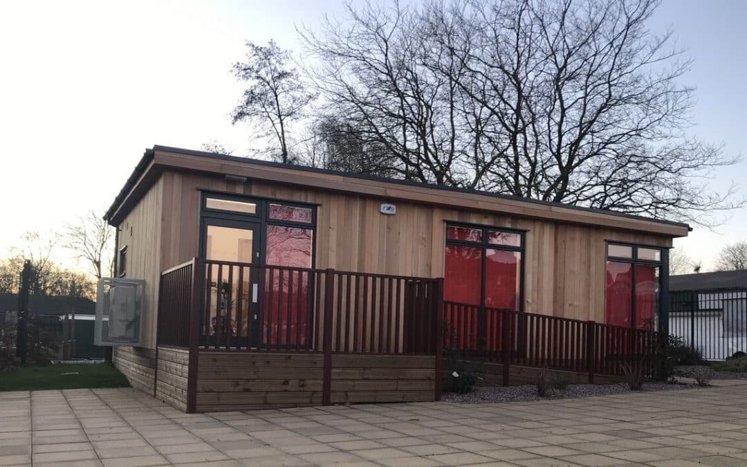 Multi-purpose Eco Building at Clarendon Primary School in Bolton