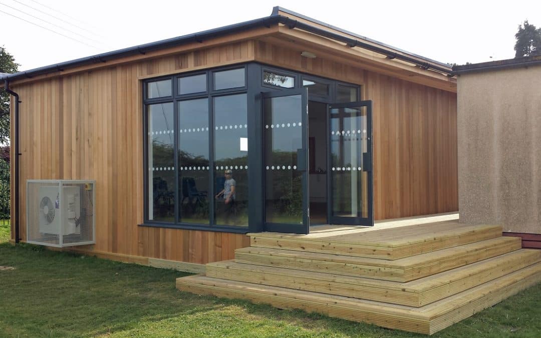 Eco-classroom at Slimbridge Primary School Gloucester
