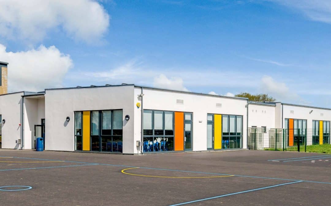 Net Zero Multi Classroom Block at Samuel Ryder Academy