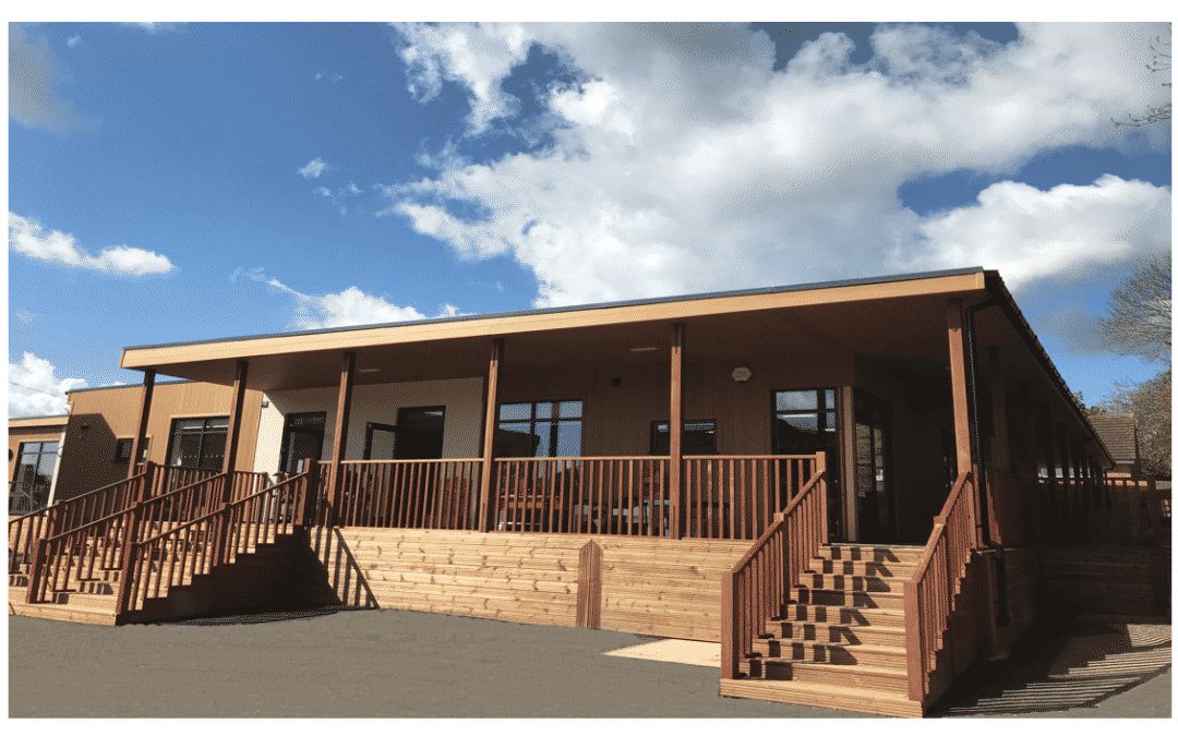 Early Years teaching block at Ivy Lane Primary School