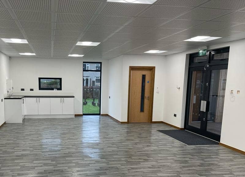 Eco class room and hub at Morecambe Road School